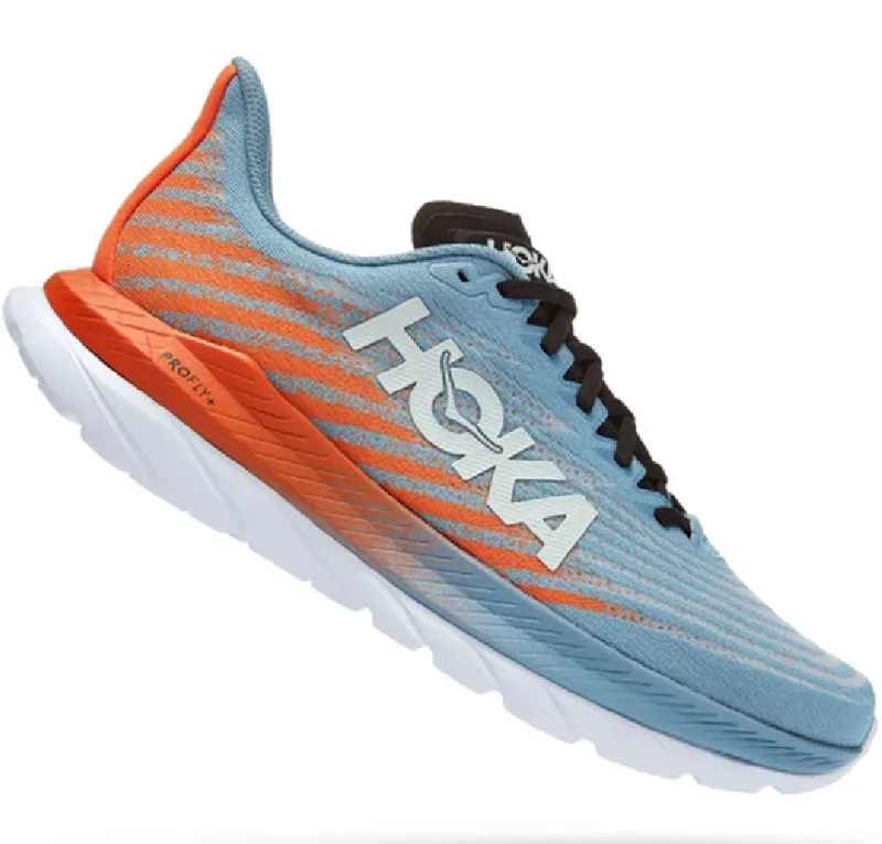 Hoka One One Men's Mach 5 Blue Red-3